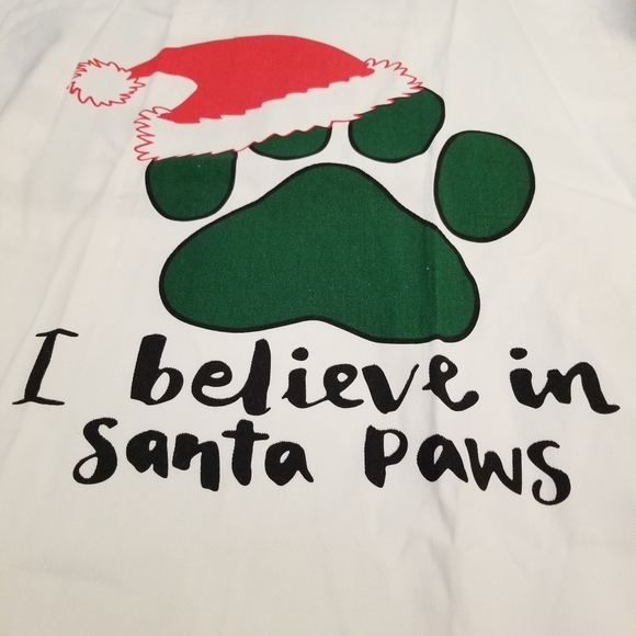 Lot Of 3 Christmas Hand Towels,I Believe In Santa Paws,checkered, Snow Men - Picture 2 of 9